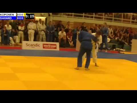 Judo Nordic Championships 2014: M-60: KOPONEN - SAHAND