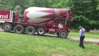 Lost IMI Cement Truck in Driveway