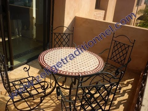 comment nettoyer une table en zellige