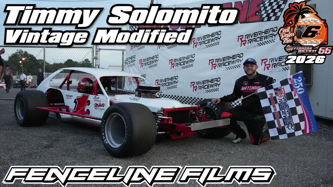 Timmy Solomito Vintage Modified at Riverhead Raceway