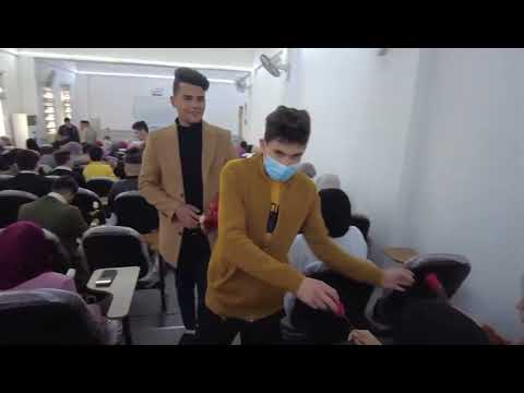 استقبال طلبة المرحلة الاولى في كلية التقنيات الطبية و الصحية قسم المختبرات الطبية