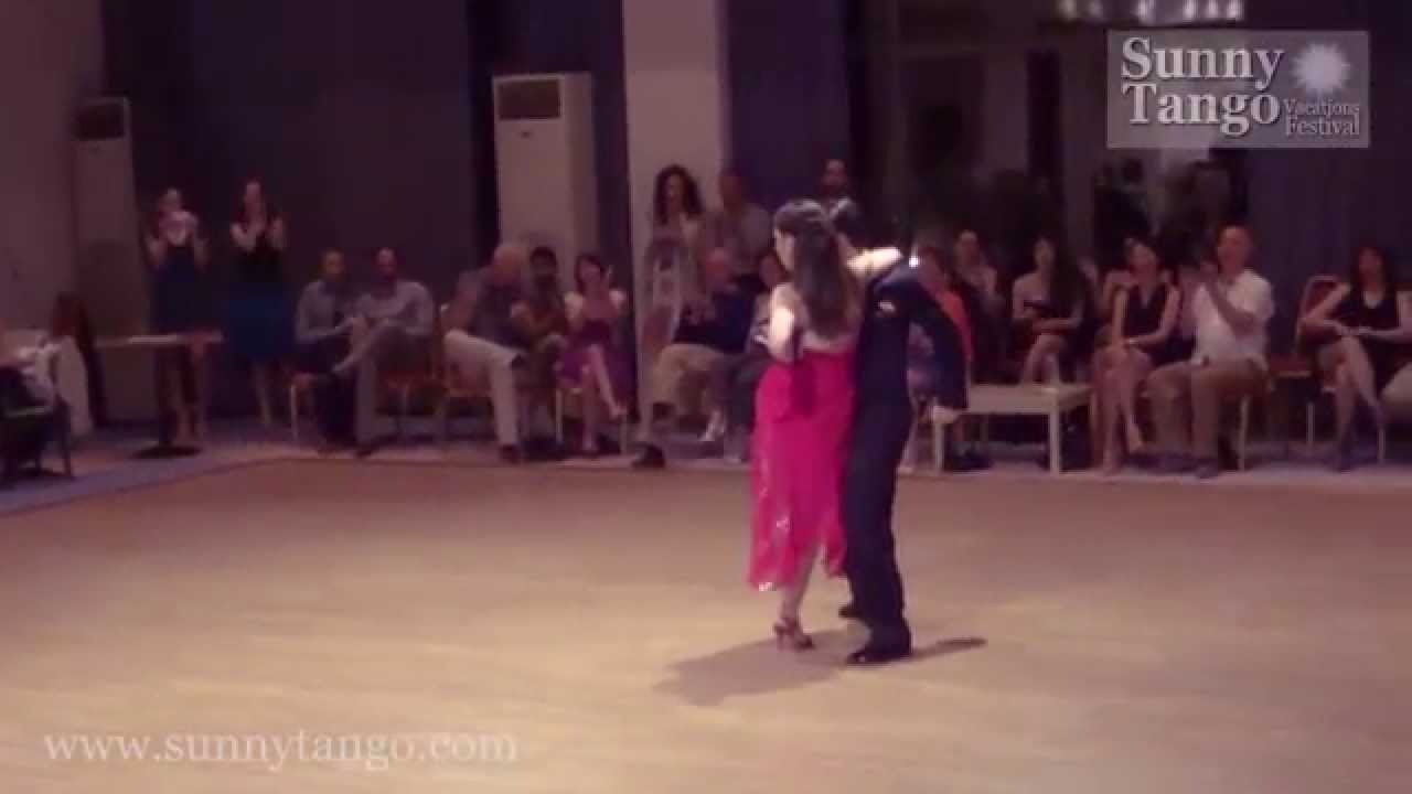Vaggelis Hatzopoulos - Marianna Koutandou 3/3,  SUNNY TANGO FESTIVAL 2014, Juan D'Arienzo-El Huracan