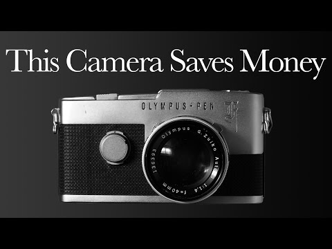 The Best Half-Frame Camera Ever Made | Olympus Pen F Review
