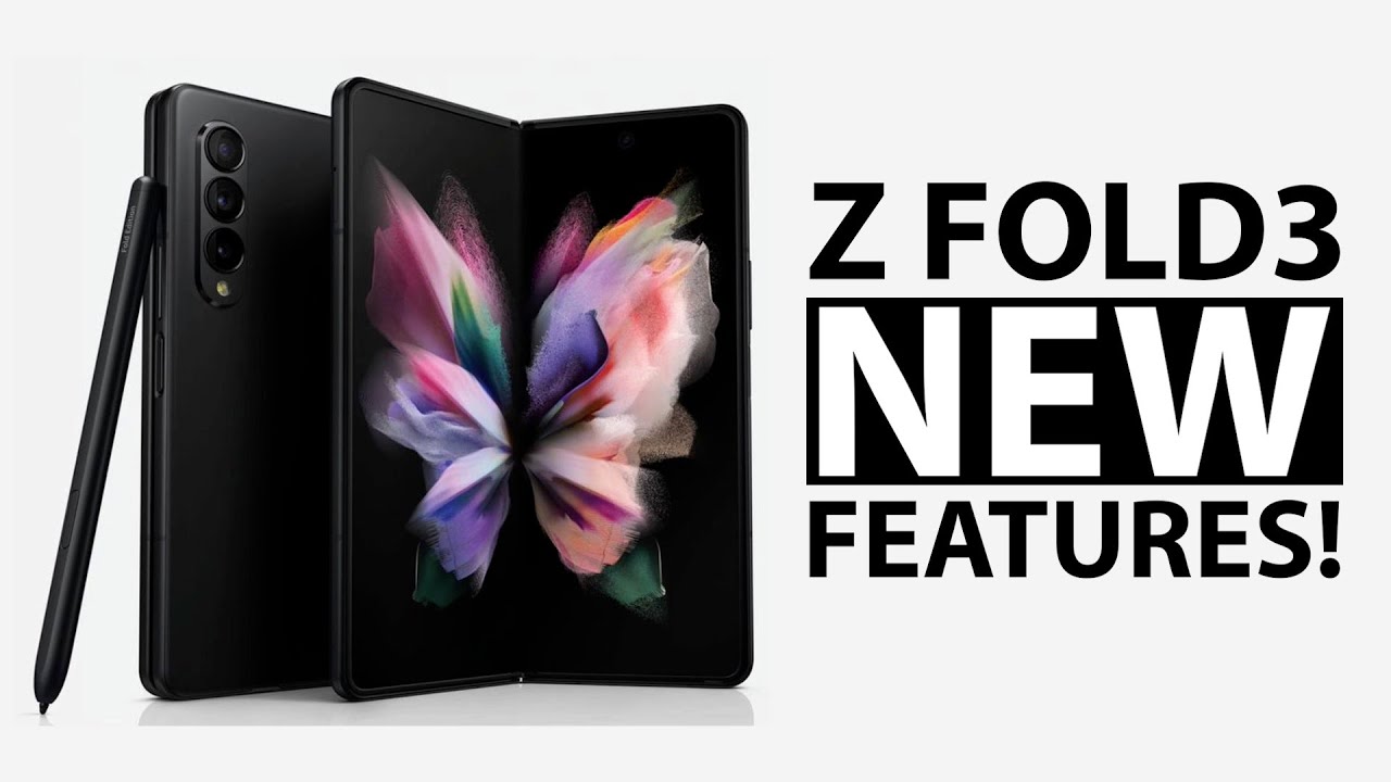 Official Galaxy Z Fold 3 New Features and Changes!