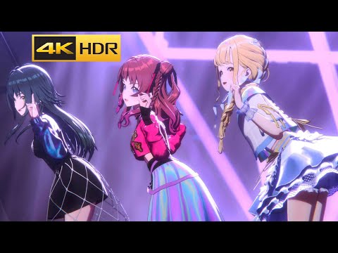 4K HDR「雨上がりのアイリス」 (Re;IRIS 花海咲季・藤田ことね・月村手毬 SSR1)【学マス/学園アイドルマスタ/Gakuen idolm@ster MV】