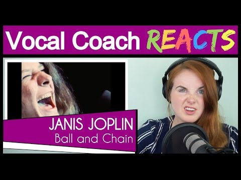 Vocal Coach reacts to Janis Joplin - Ball and Chain (Live)
