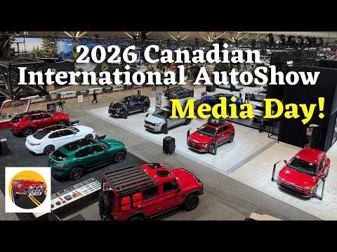 Canadian International AutoShow Toronto 2026 - Exclusive Media Day Access & New Car Debuts!