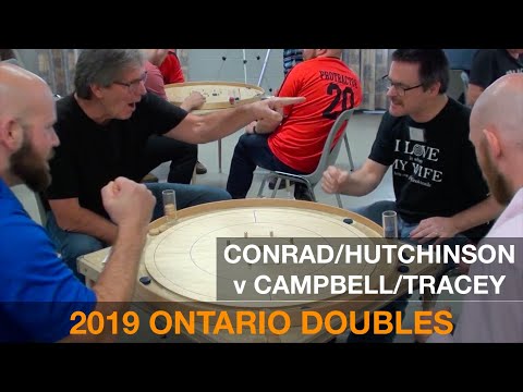 2019 Ontario Doubles Semifinal - Conrad/Hutchinson v Campbell/Tracey