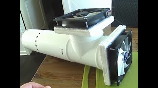 DIY simple cheap easy HRV=fresh air system for your home (prototype 2)