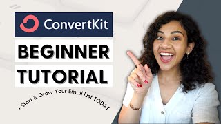 ConvertKit Email Marketing Tutorial For Beginners 2022 | Start & Grow Your List in 1 Day