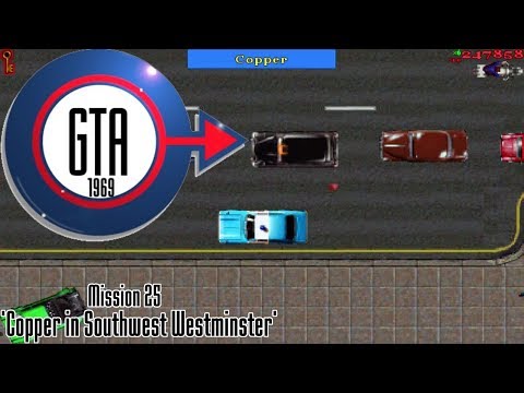 GTA: London 1969 (PC) Mission #25 - Copper in Southwest Westminster