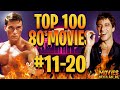 The Top-100 MOVIES from the 1980s (20-11)