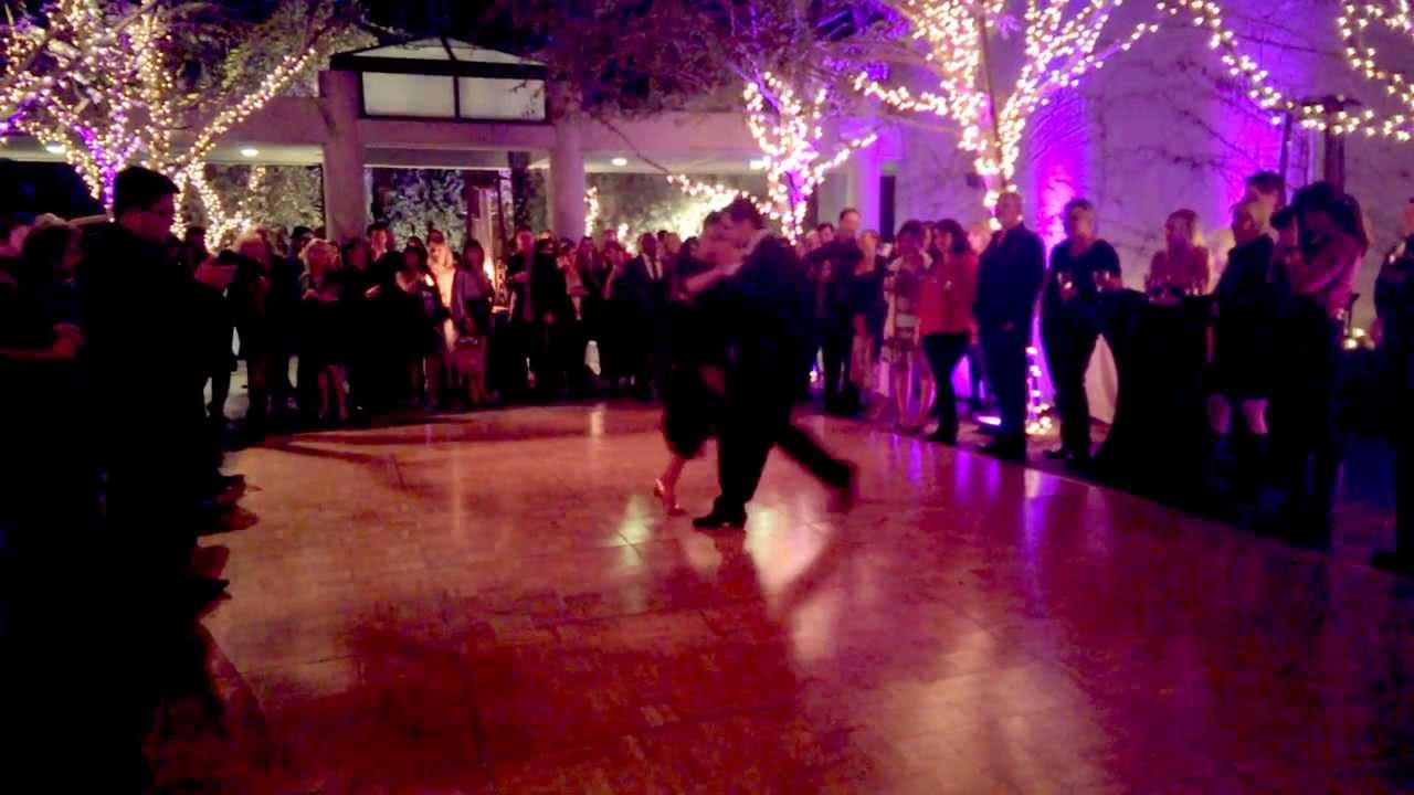 Facundo de la Cruz & Paola Sanz 2012 Tango Salon world Champions perform at the Luxe 2/14/2014 1/2