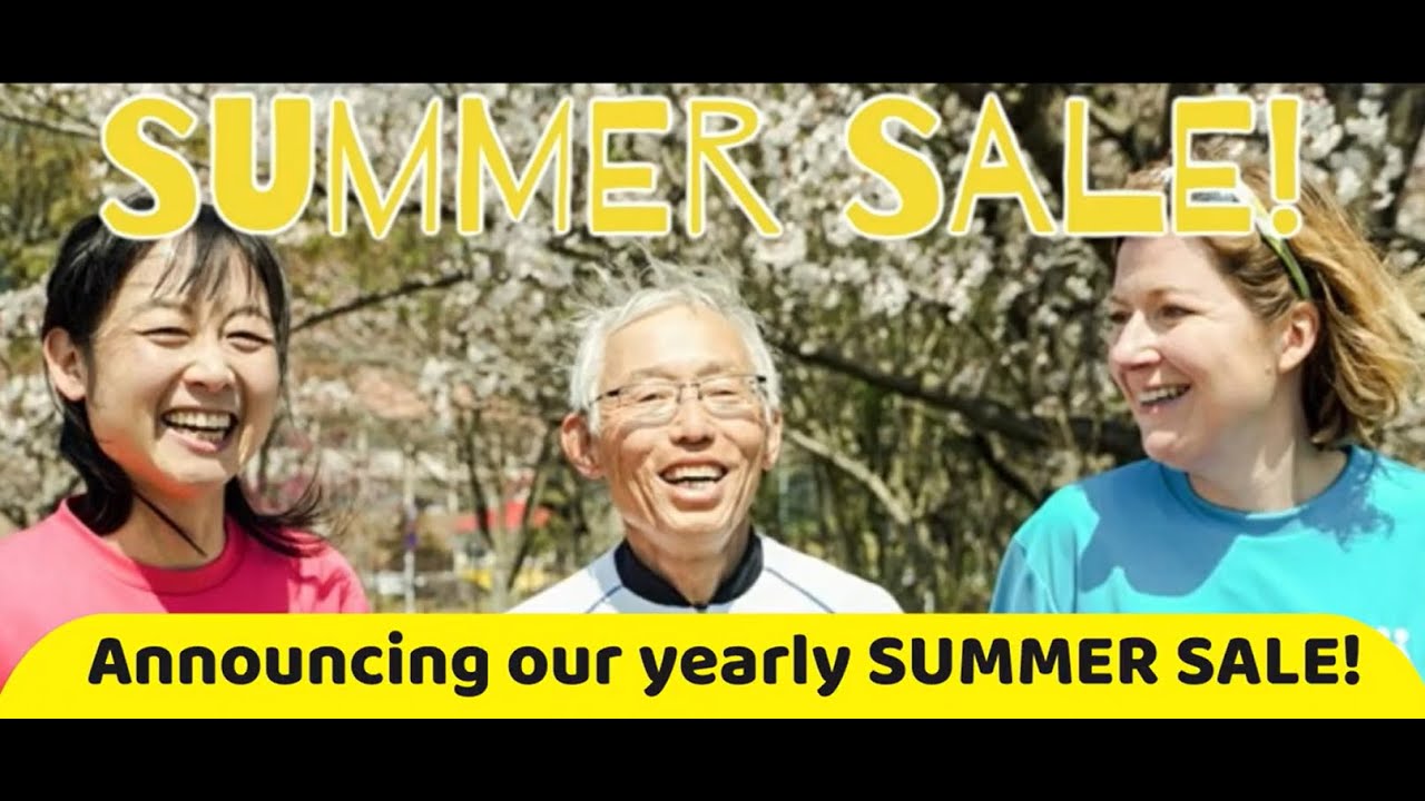 Slow Jogging Summer Sale ☀️