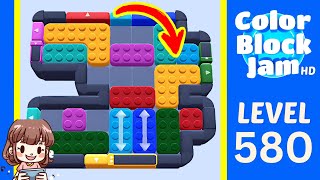 Solution du Niveau 580 de Color Block Jam