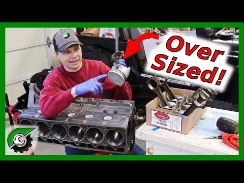 Oversize Pistons Install Jeep 4.0: Engine Rebuild Part 18