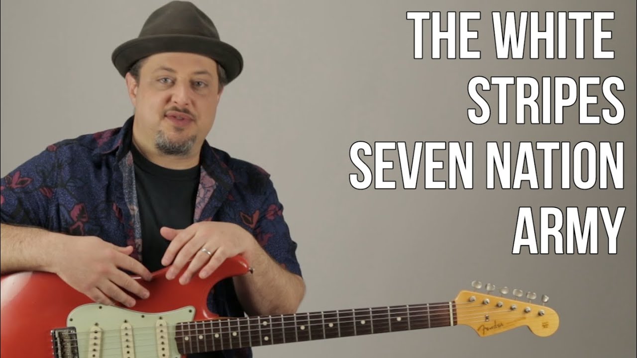 Learn Seven Nation Army The White Stripes Guitar Lesson + Tutorial