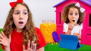 Sierra takes care of her little sister | Rhia Tricks Sierra