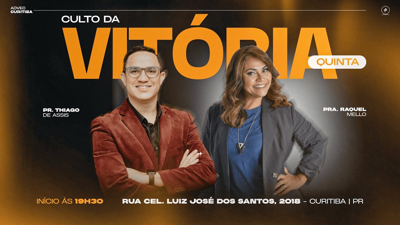 CULTO DA VITÓRIA | Pr. Thiago de Assis & Raquel Melo  | 24/10/24