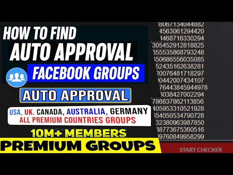 How to Find Facebook Auto Approval Groups 2026: Extract Group IDs From Any Post