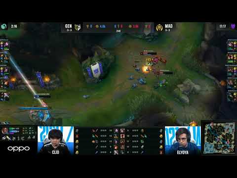Gen vs Mad botlane insane trade | Gen Ruler vs Mad Carzzy