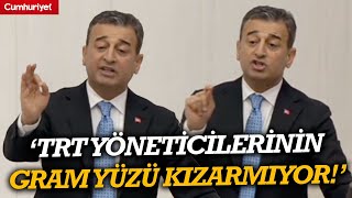 Kürsüden TRT’ye veryansın: ‘Gram utanma yok!’