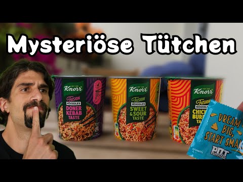 Knorr Fusion Noodles 🍜 - Trying doner, burrito & sweet & sour instant noodles