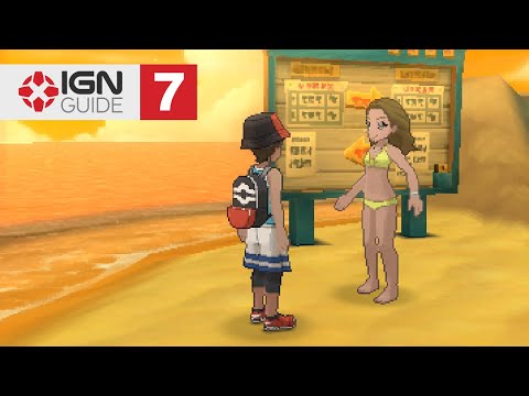 Pokemon: Ultra Sun and Ultra Moon Walkthrough - Big Wave Beach