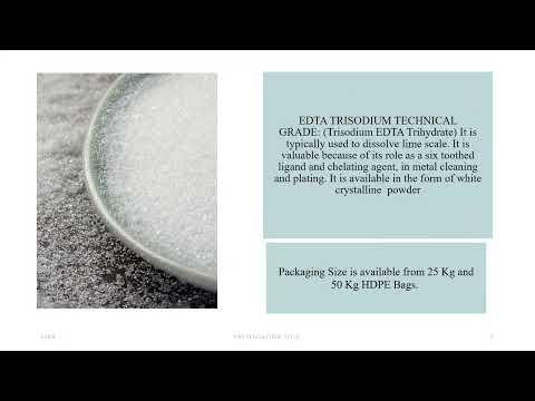 EDTA Trisodium Technical