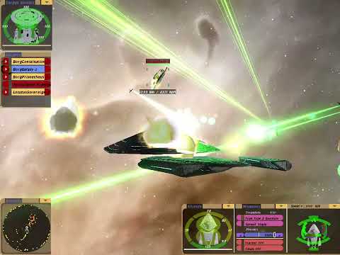 U.S.S Voyager-J Vs Every Borg Assimilated Ship (that i own)