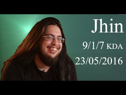 Imaqtpie Jhin AD ft CLG aphromoo Thresh SP vs Lucian - Highlights 23/05/2116 KDA 9/1/7 - #168