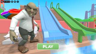 ESCAPE MR BRAINS WATERPARK! Obby Roblox Gameplay Walkthrough No Death 4K