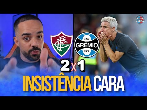 🔵⚫️ Grêmio 1x2 Fluminense: INSISTÊNCIA CARA | Substituições tardias | Desperdício de Carlos Vinícius