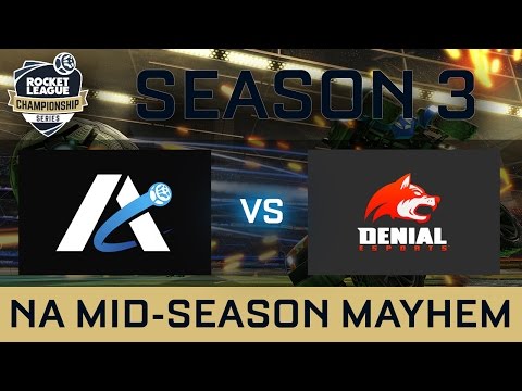 Atelier vs Denial Esports NA Midseason Mayhem - RLCS S3