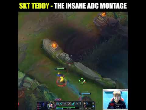 SKT TEDDY - THE INSANE ADC MONTAGE - League of Legends