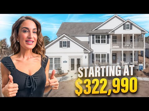 3 MUST SEE New Construction Homes In North Myrtle Beach Starting at $323,000 [HOME VLOG TOUR]
