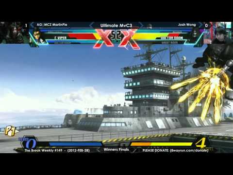 The Break #149 - UMvC3 WF - AG MCZ MarlinPie VS Josh Wong