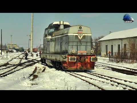 LDH1250 81-0497-8 [1520 mm] la Manevră/Shunting in Gara Dornești Station - 10 February 2021