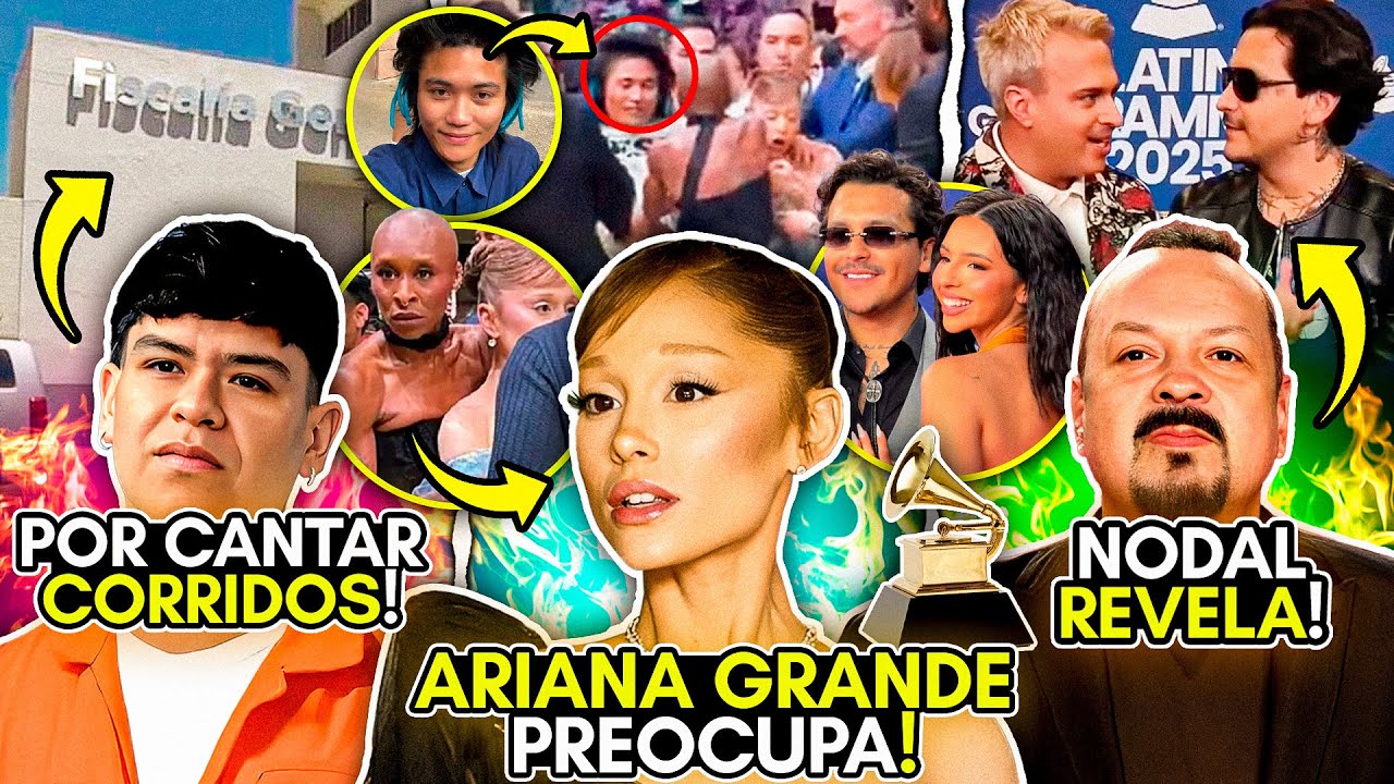ARRESTAN a INFLUENCER! ARIANA GRANDE! NODAL no CONTÓ LA VERDAD!? CANTANTE a FISCALÍA por CORRIDOS!