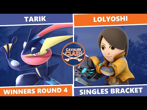 Cavalier Clash 6: Winners Round 4 - Tarik (Greninja) Vs. lolyoshi (Mii Gunner) SSBU