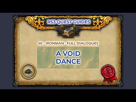 RS3: A Void Dance Quest Guide 2022 | Full Dialogues