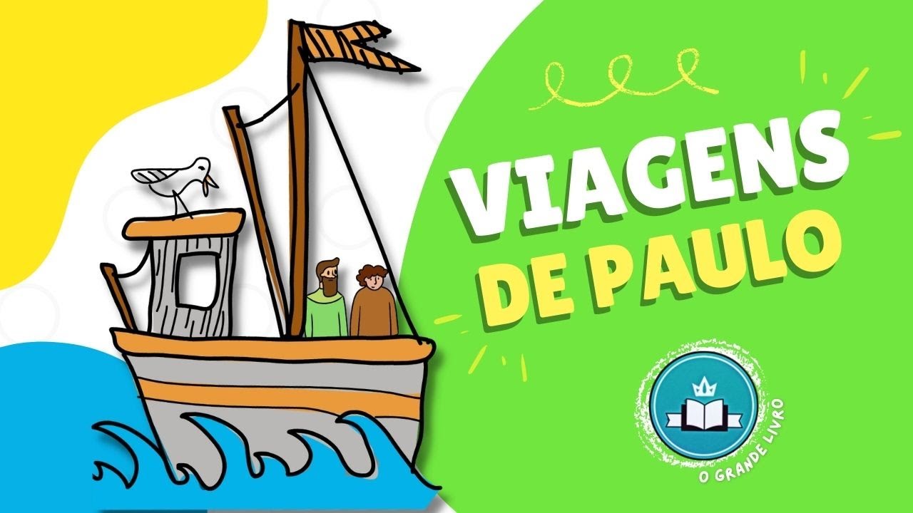 História Bíblica Para Crianças: AS VIAGENS DE PAULO | O Grande Livro