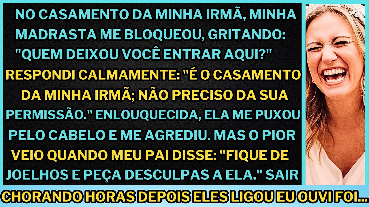 "Minha madrasta me proibiu de ir ao casamento da minha irmã, mas minha resposta a deixou em choque!"