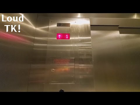 EPIC MOTOR!! ThyssenKrupp Hydraulic Elevator at Safeway, Marpole - Vancouver BC