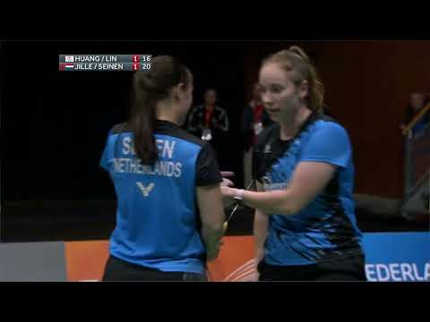 Match point - Huang / Lin vs Jille / Seinen - WD, SF – Dutch Open 2022