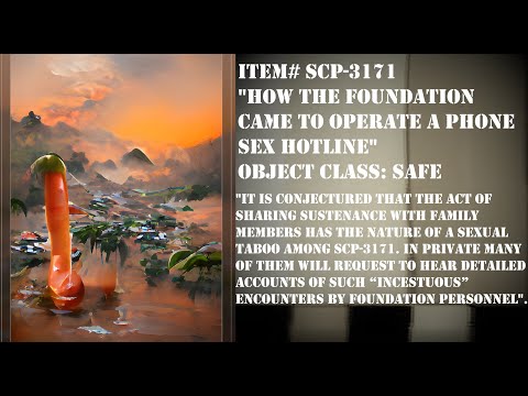 SCP-3171 - How the Foundation Came to Operate a Phone Sex Hotline