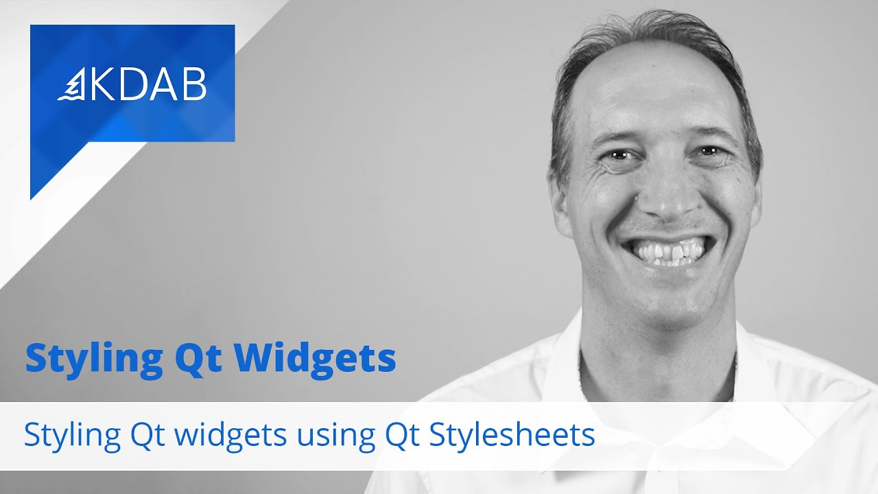 Styling Qt Widgets Using Qt Stylesheets