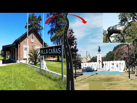 163 De Villa Cañas a Venado Tuerto, Santa Fe, Argentina #viajes #virtual #drone #turismo #googlemaps