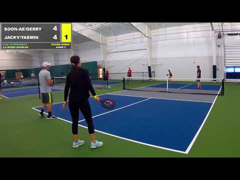 KCM Tournament |🏆3.5 Mixed Doubles | Round 3 - Jacky/Yasmin vs Gerry/Soon-Ae | 8/14/22