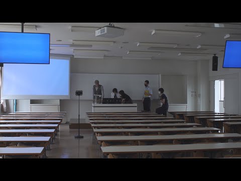 人文社会学科 【不在の時間#12】オンデマンド講義収録　愛知大学豊橋キャンパスの様子 20200604